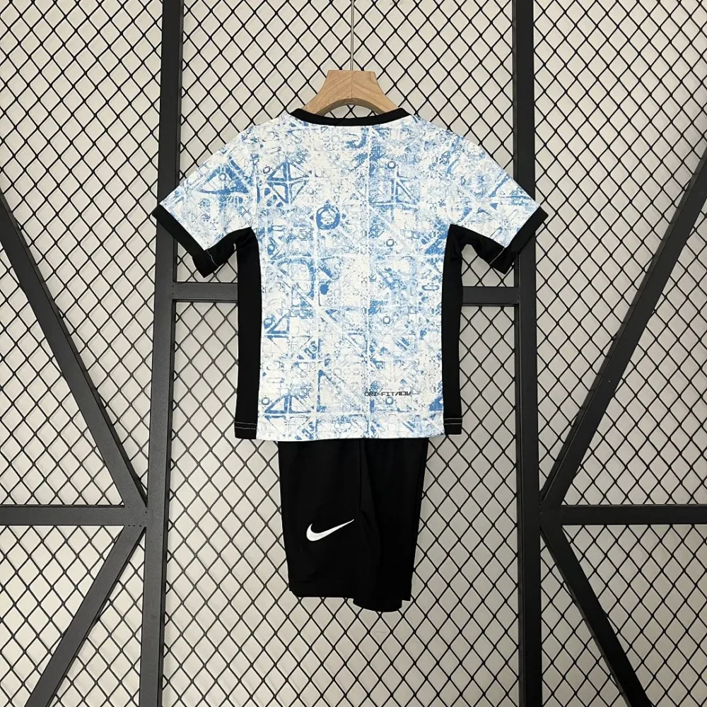 Portugal Away Football Uniform Kids Kit Jersey+Shorts EURO 2024 - Image 2
