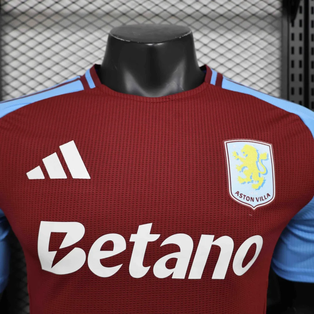 Aston Villa Authentic Football Jersey Home Shirt 2024/25 - Image 3