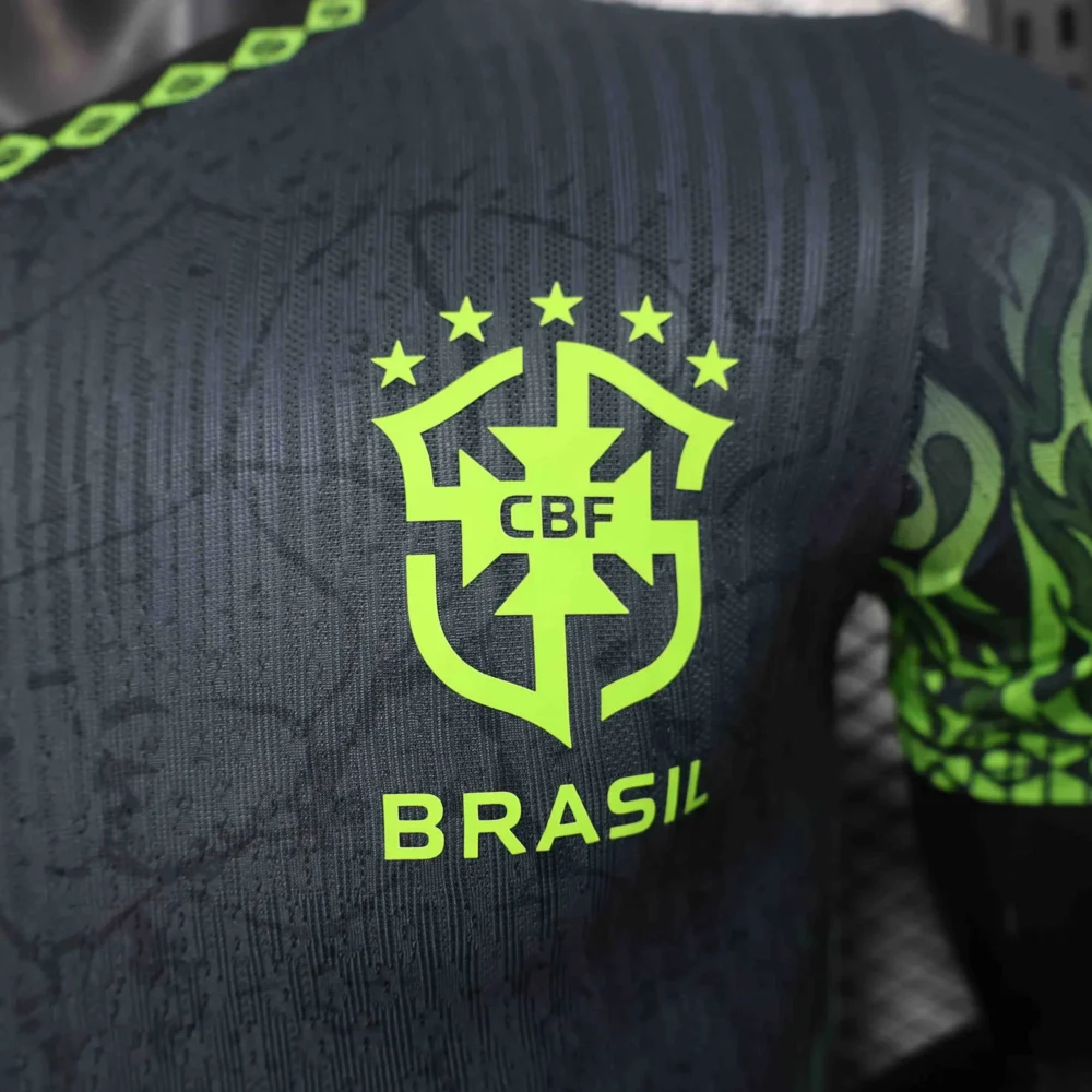Brazil Authentic Soccer Jersey Special Edition Shirt 2025 - Image 5