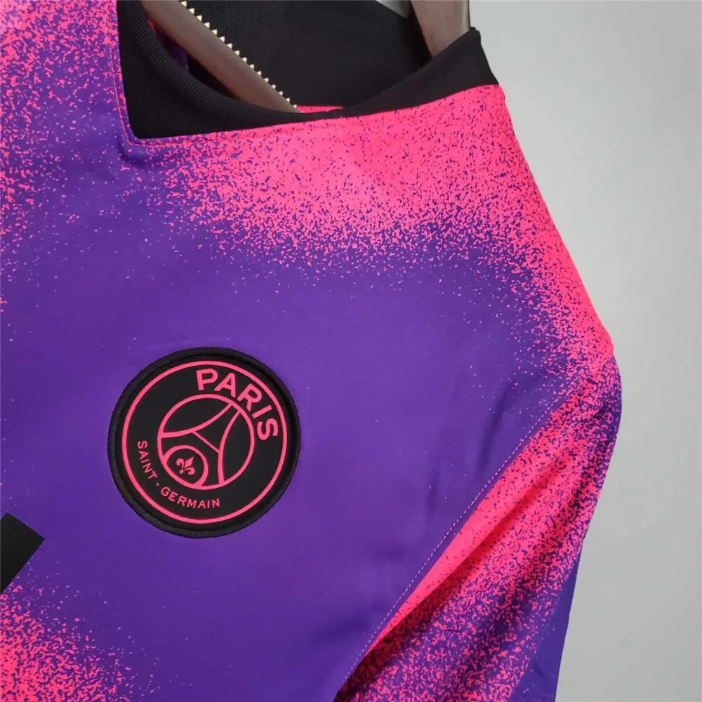 PSG Retro Jersey Fourth Away Soccer Shirt 2020/21 - Image 9