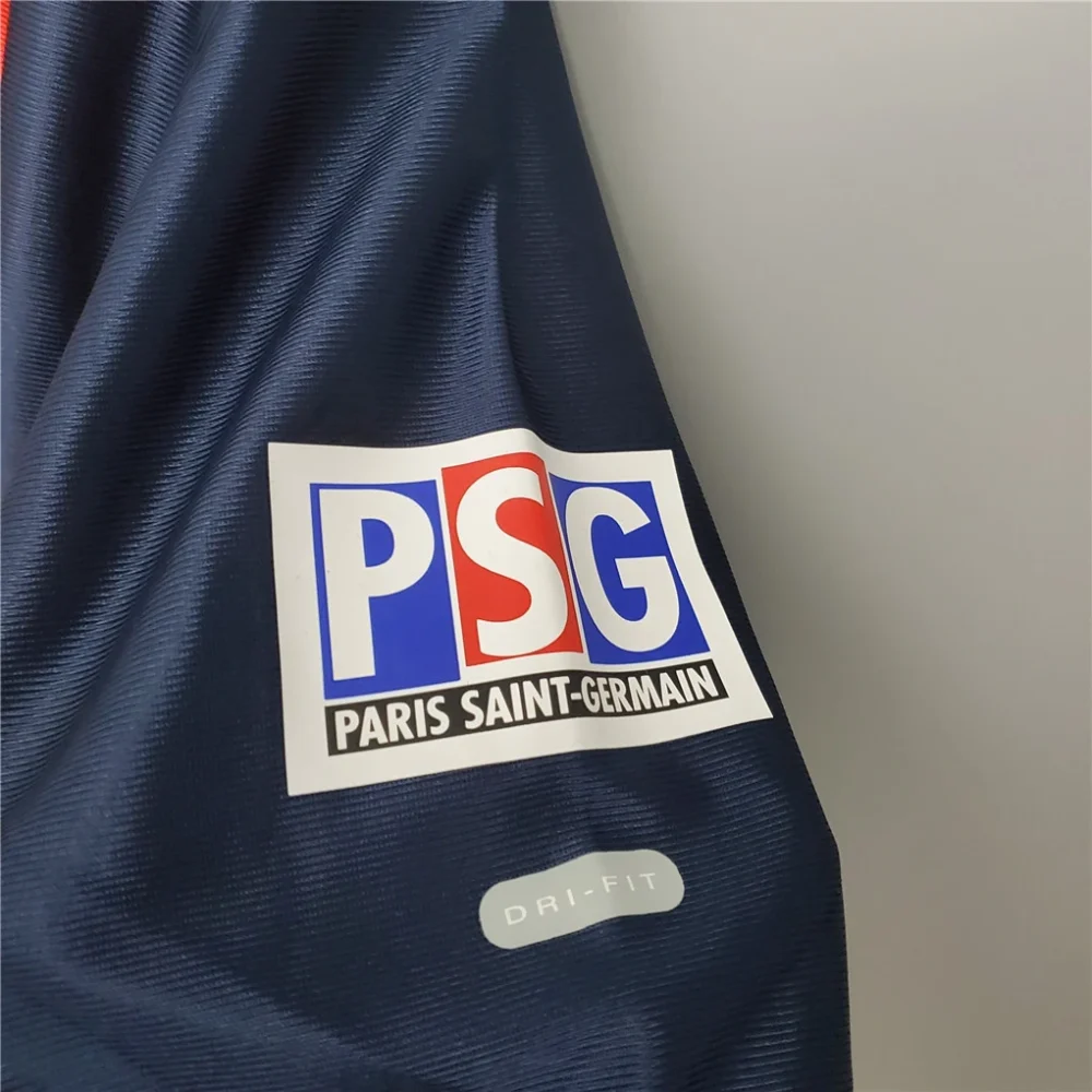 PSG Retro Jersey Home Soccer Shirt 2001/02 - Image 6
