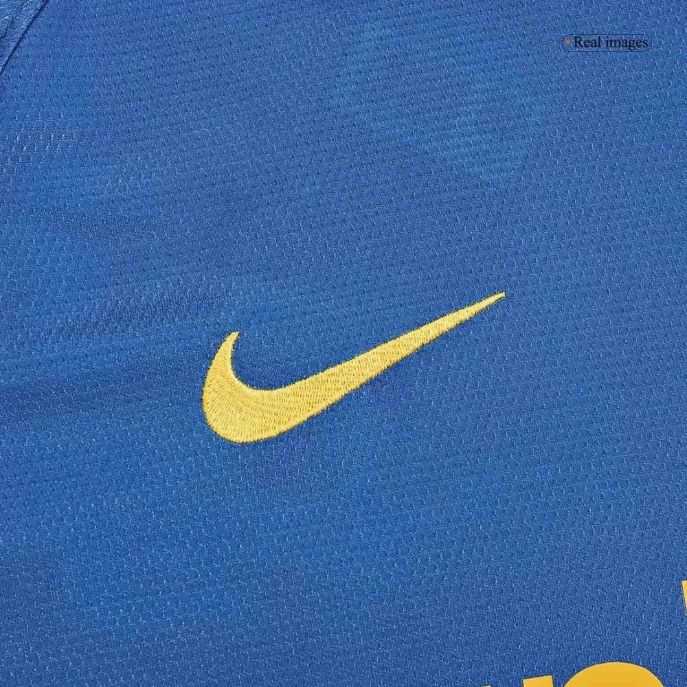 Barcelona Retro Jersey Home Soccer Shirt Long Sleeve 2008/09 - UCL - Image 3