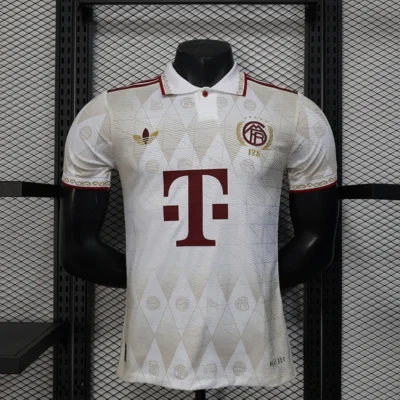 Authentic Bayern Munich Soccer Jersey Shirt 2025/26 125th Anniversary