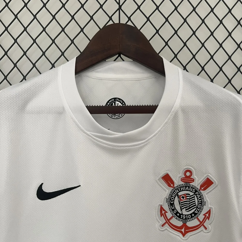 Corinthians Soccer Jersey Home Custom Shirt 2024 - Image 3