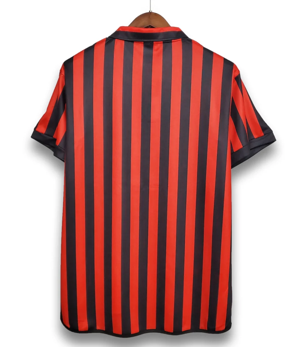 AC Milan Retro Soccer Jersey Centenary Home Custom Shirt 1999/00 - Image 2