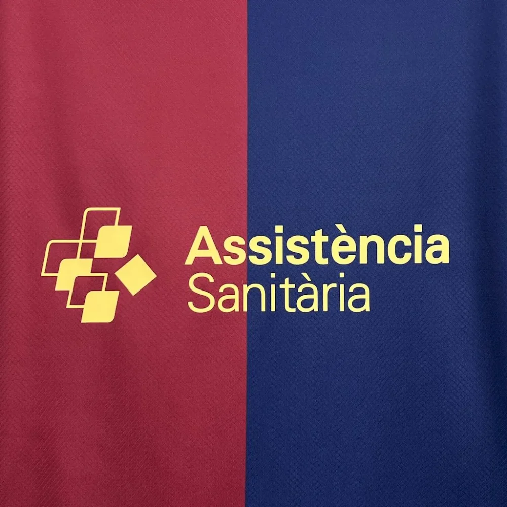 Barcelona Soccer Jersey Basketball Home Custom Vest 2024/25 - Image 4