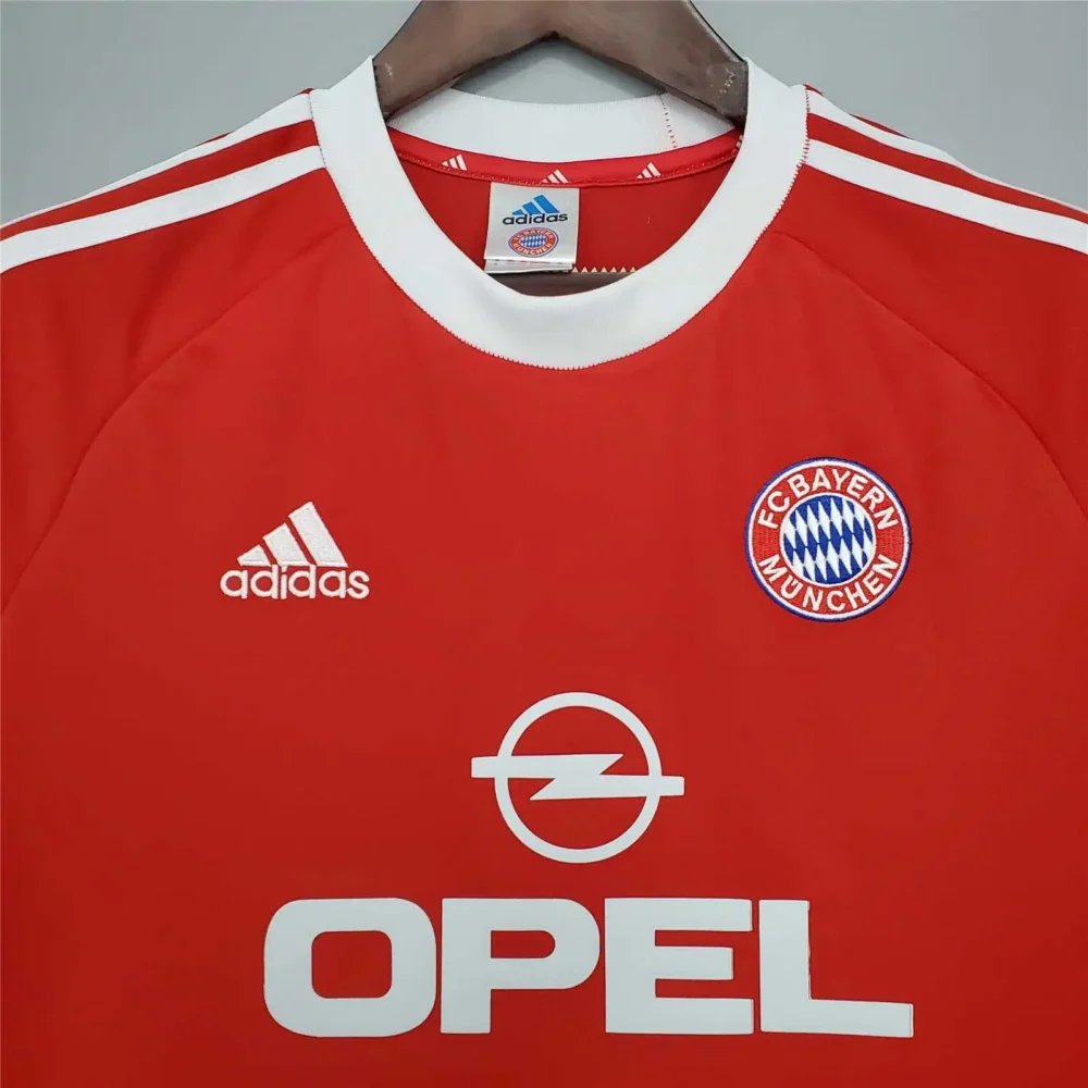 Bayern Munich Retro Jersey Home Soccer Shirt 1989-1991 - Image 3