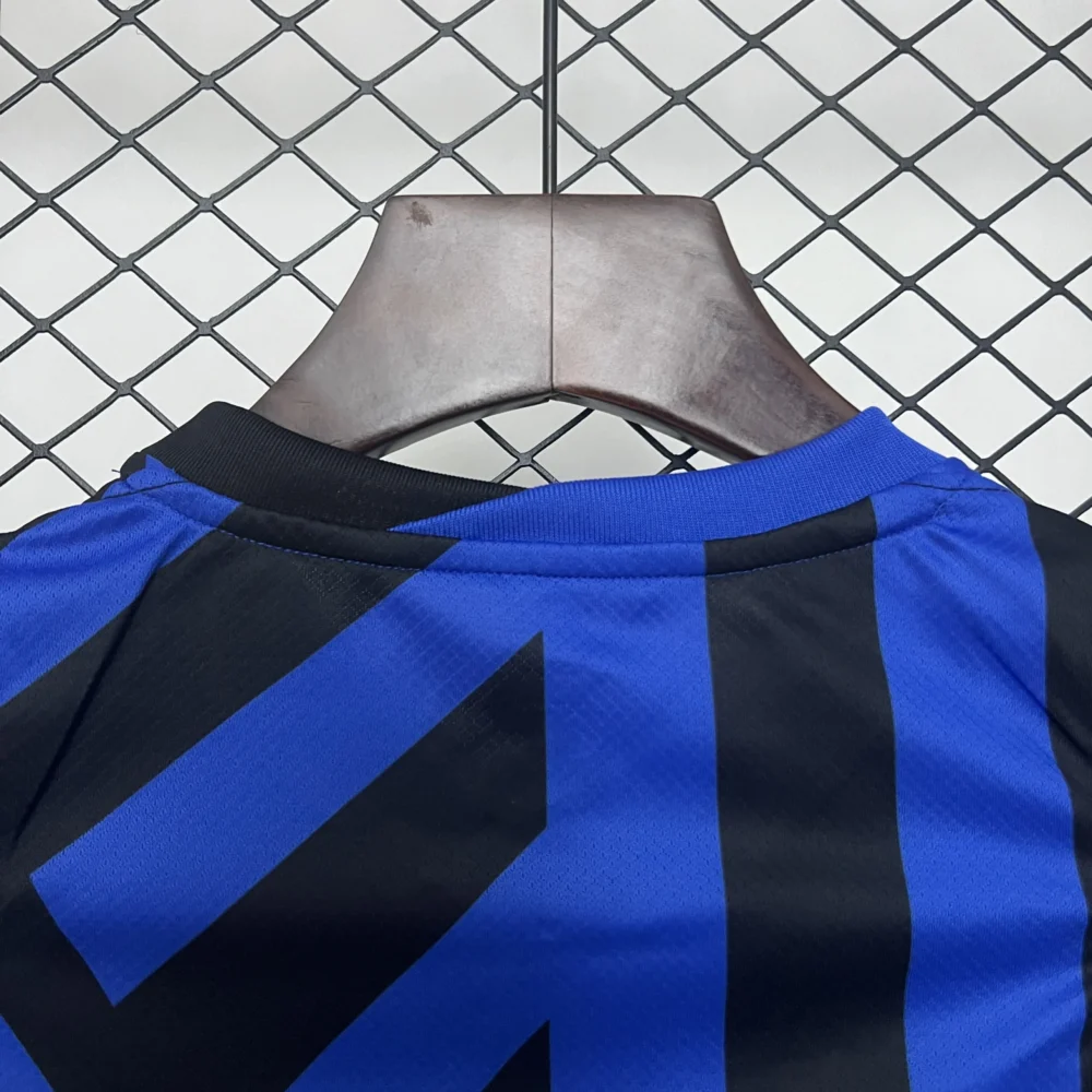 Inter Milan Soccer Jersey Home Kids Kit Jerseys+Shorts 2024/25 - Image 8