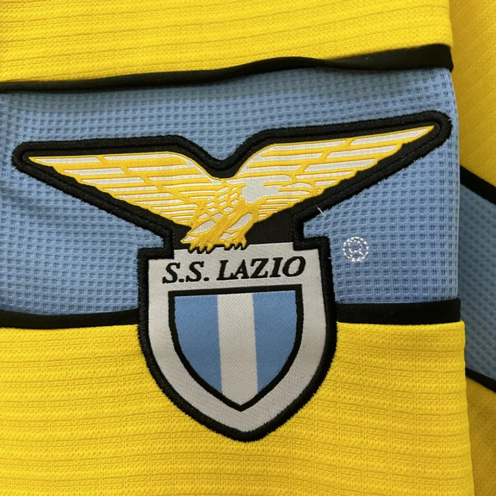 Lazio Retro Soccer Jersey Away Custom Shirt 1998-00 - Image 5