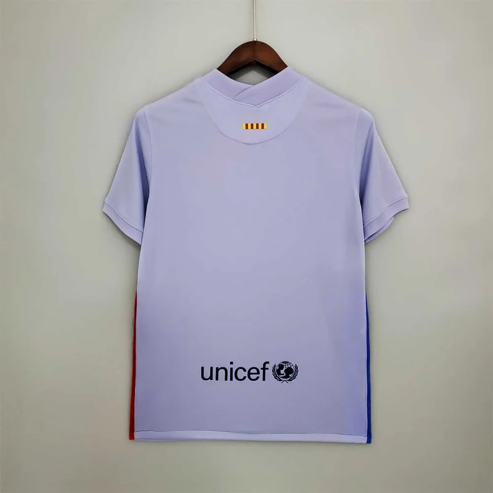 Barcelona Retro Jersey Away Soccer Shirt 2021/22 - Image 2