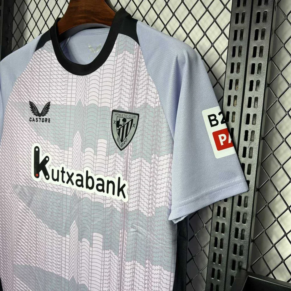 Athletic Club de Bilbao Soccer Jersey Third Away Custom Shirt 2024/25 - Image 5