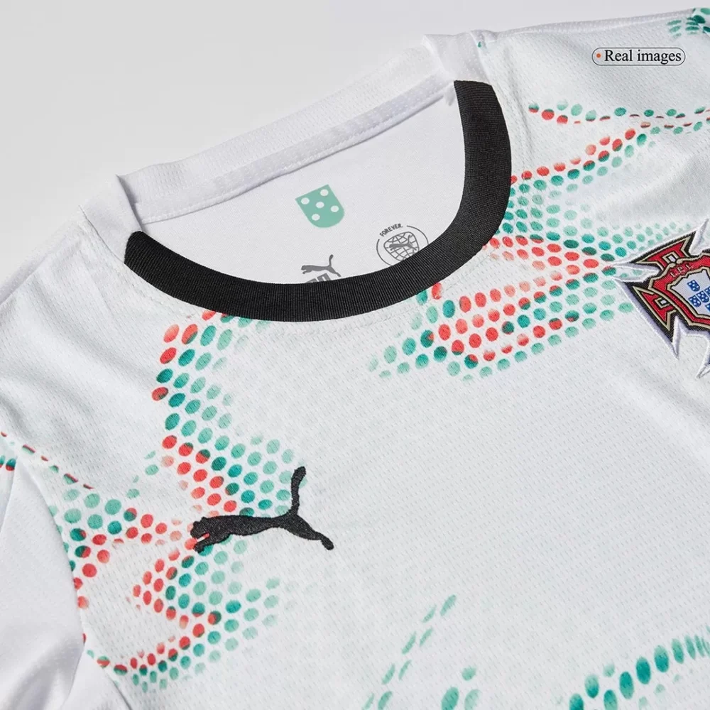 Portugal Away Football Uniform Kids Kit Jersey+Shorts 2025 - Image 5
