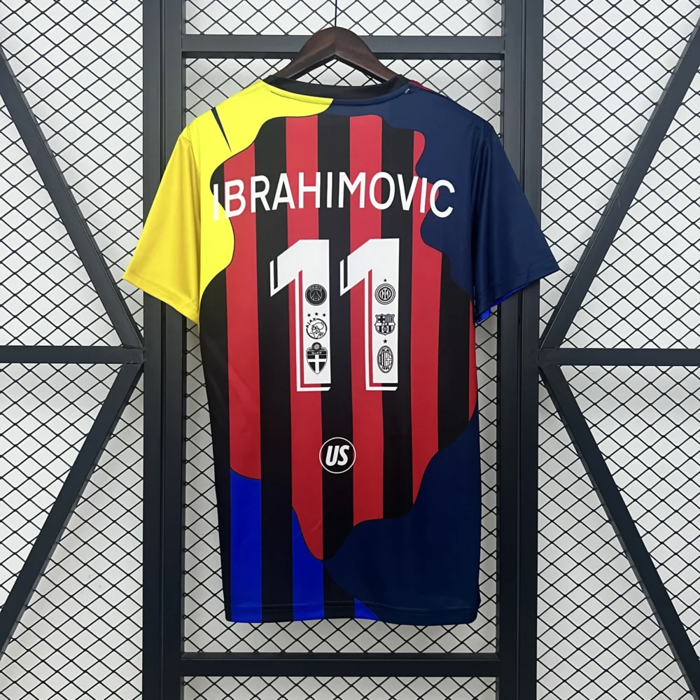 Ibrahimovic Commemorative Edition Shirt 2025/26 - All Club Mix - Image 2