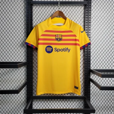 Barcelona Fourth Away Soccer Jersey Custom Shirt 2022/23