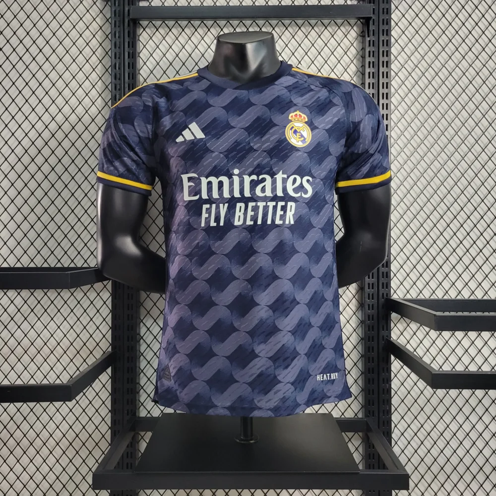 Real Madrid Authentic Soccer Jersey Away Shirt 2023/24
