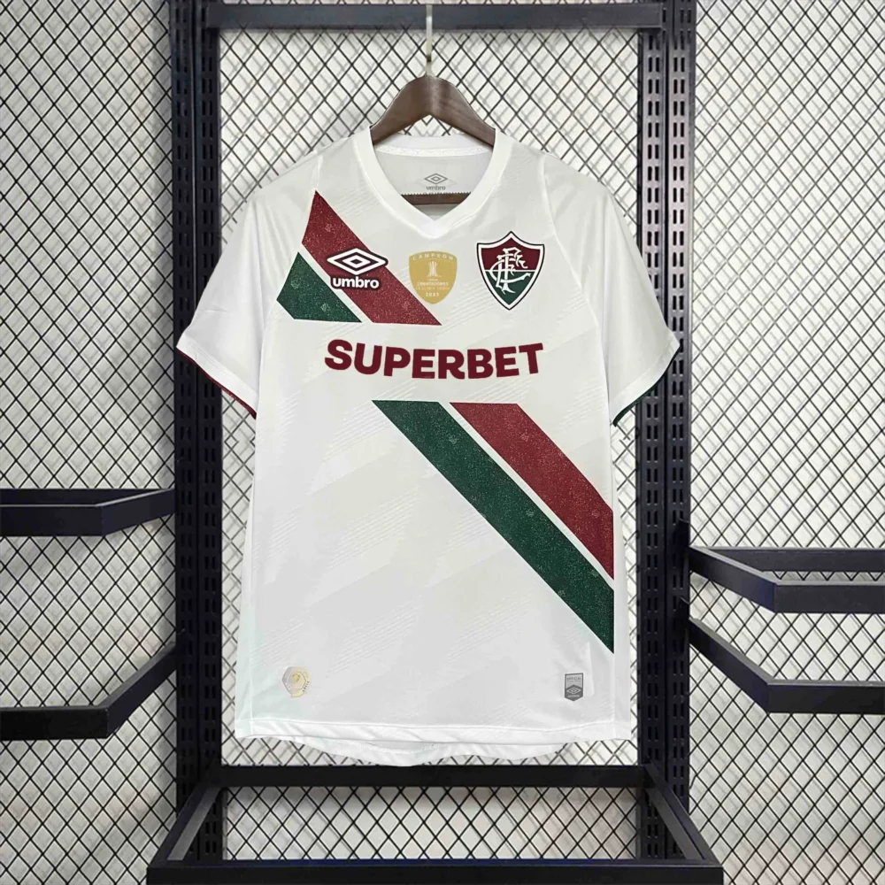 Fluminense FC Soccer Jersey Away Custom Shirt 2024 - Image 12