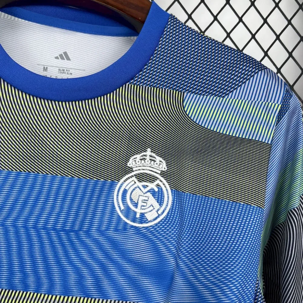 Real Madrid Soccer Jersey Training Custom Shirt 2025/26 - Image 5