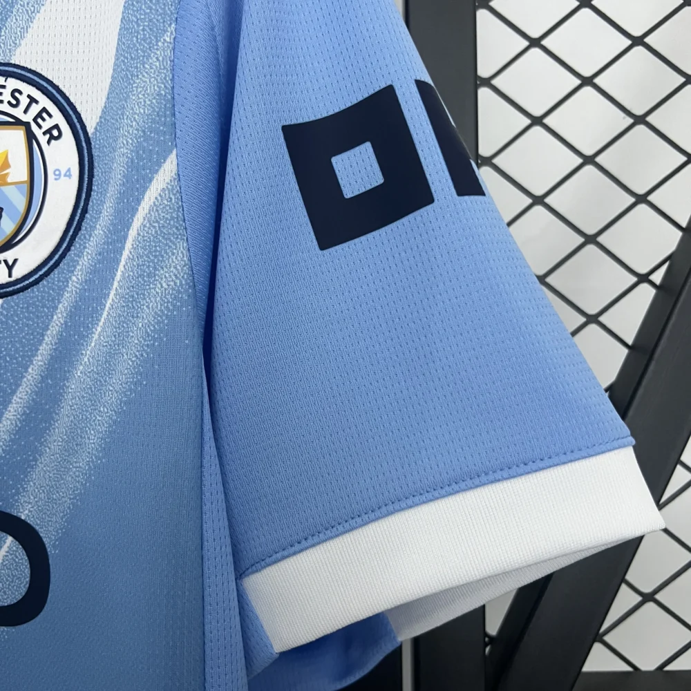 Manchester City Home Football Jersey Shirt 2025/26 - Image 6