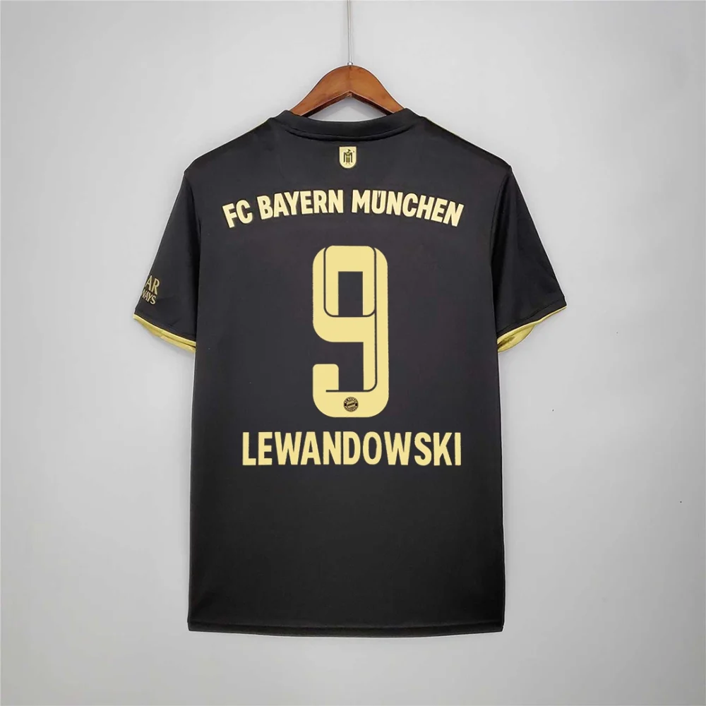 Bayern Munich Retro Jersey Away Soccer Shirt 2021/22 - Image 14