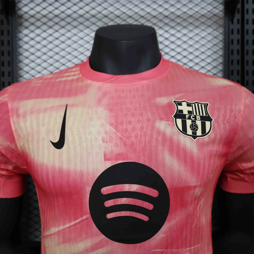 Authentic Football Jersey Barcelona Pink Special Edition Shirt 2025/26 - Image 3