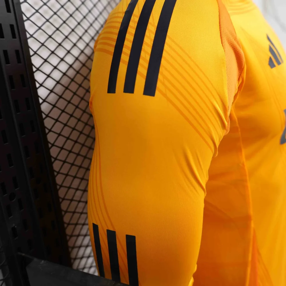 Real Madrid Authentic Soccer Jersey Away Shirt Long Sleeve 2024/25 - Image 5