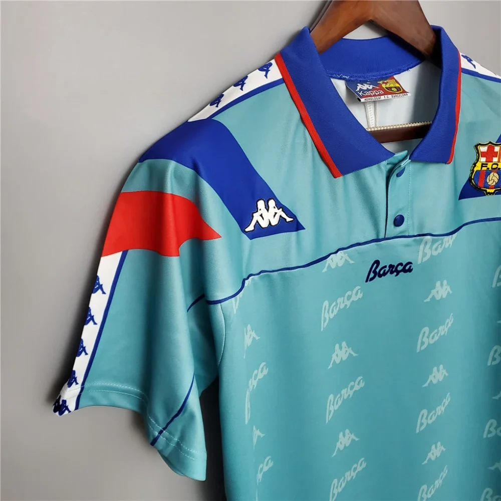 Barcelona Retro Jersey Away Soccer Shirt 1992/95 - Image 4