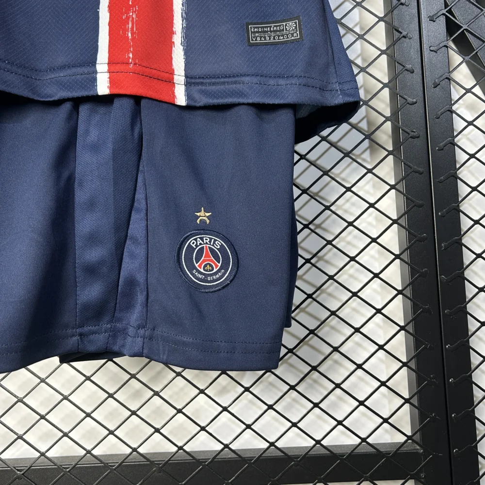 PSG Soccer Jersey Home x Champions of Europe Kids Kit Jersey+Shorts 2024/25 - Image 9