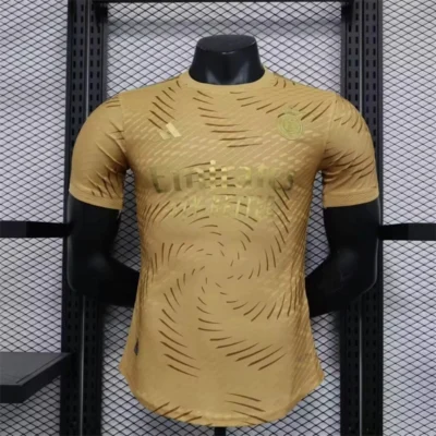Real Madrid Authentic Soccer Jersey Golden Special Edition Shirt 2023/24