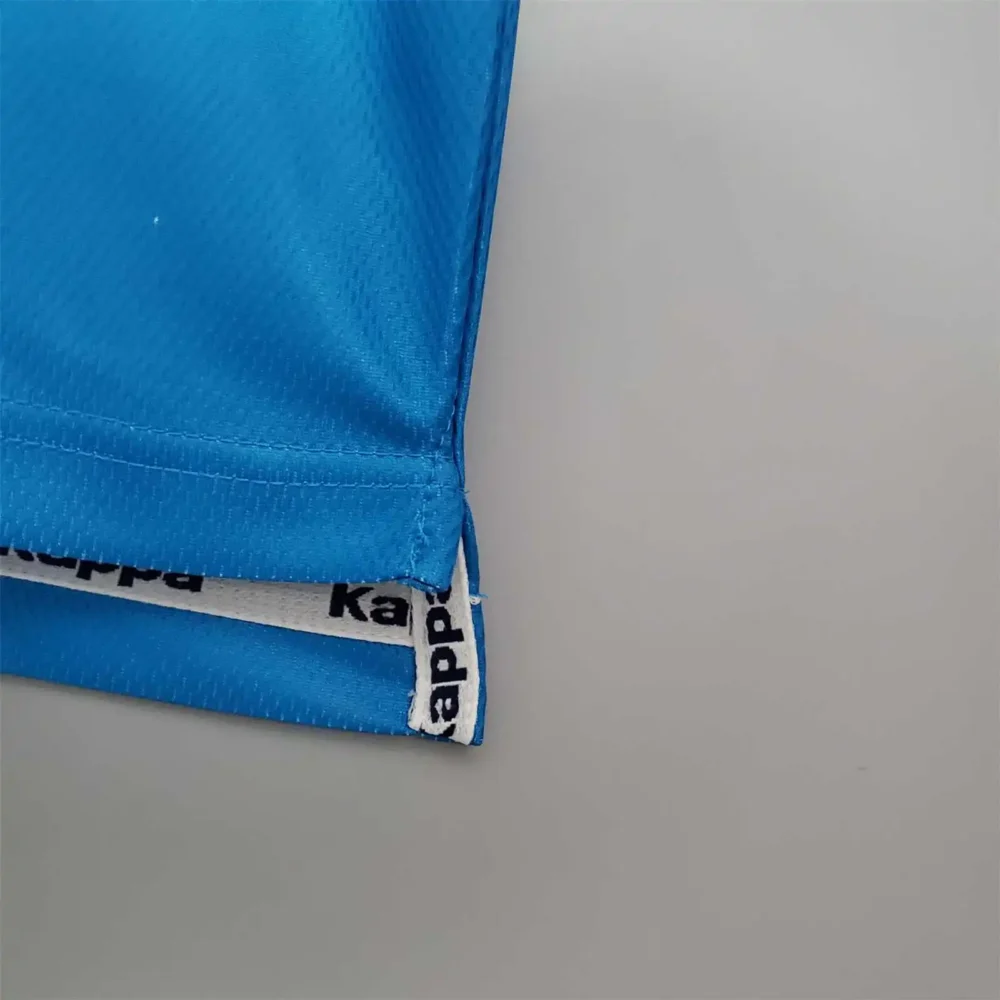 Manchester City Retro Home Football Jersey Shirt 1997/99 - Image 9