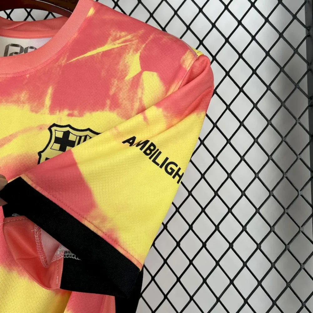 Barcelona Soccer Jersey Pink Training Custom Shirt 2025/26 - Image 5
