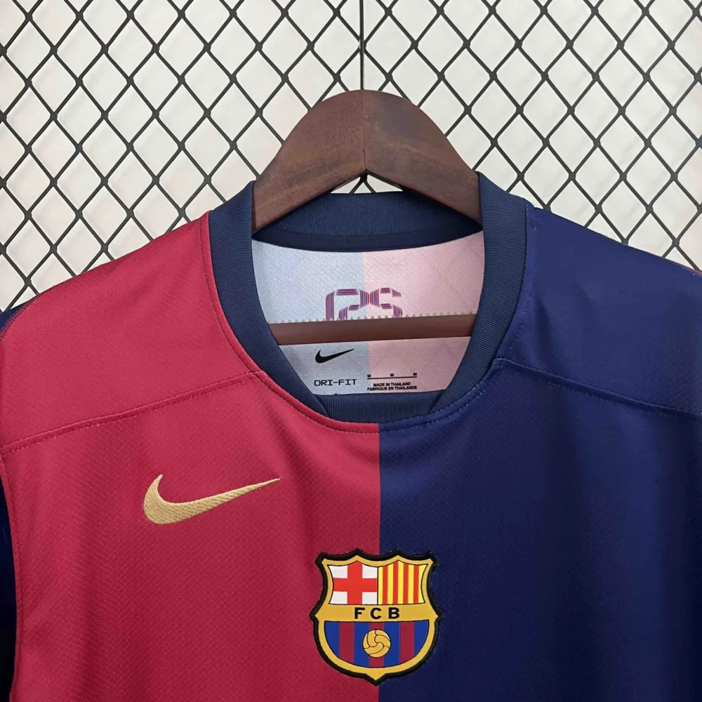 Barcelona Home Soccer Jersey 2024/25 - Image 3