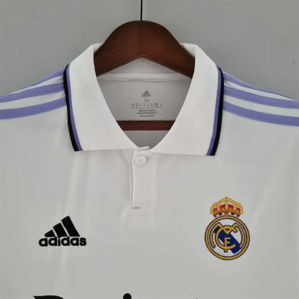 Real Madrid Soccer Jersey Home Custom Shirt 2022/23 - Image 4