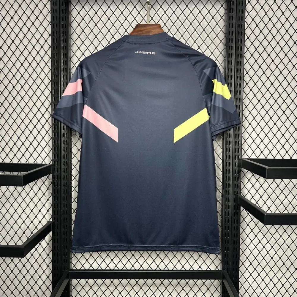 Juventus Soccer Jersey Pre-Match Custom Shirt 2024/25 - Image 2