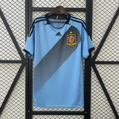 Spain Retro Soccer Jersey Away Custom Shirt 2012