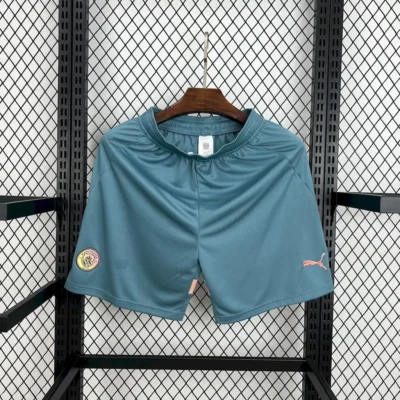 Manchester City Fourth Away Football Shorts 2024/25