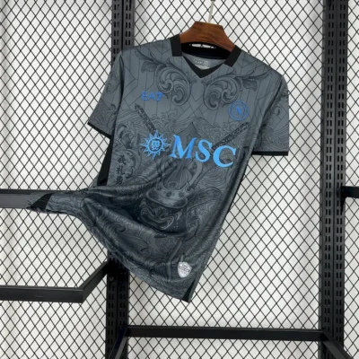 Napoli Soccer Jersey Third Away Custom Shirt 2024/25