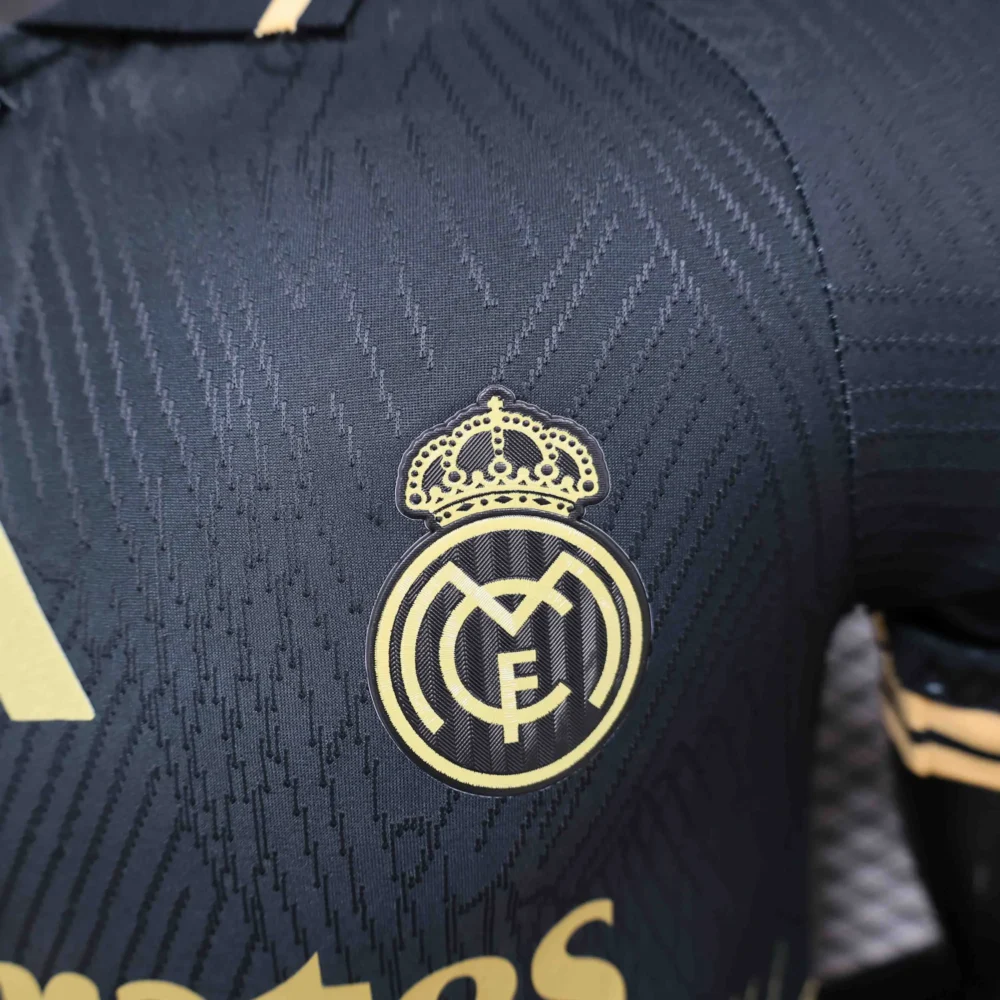 Real Madrid Authentic Soccer Jersey Golden Dragon Special Edition Shirt 2024/25 - Image 5