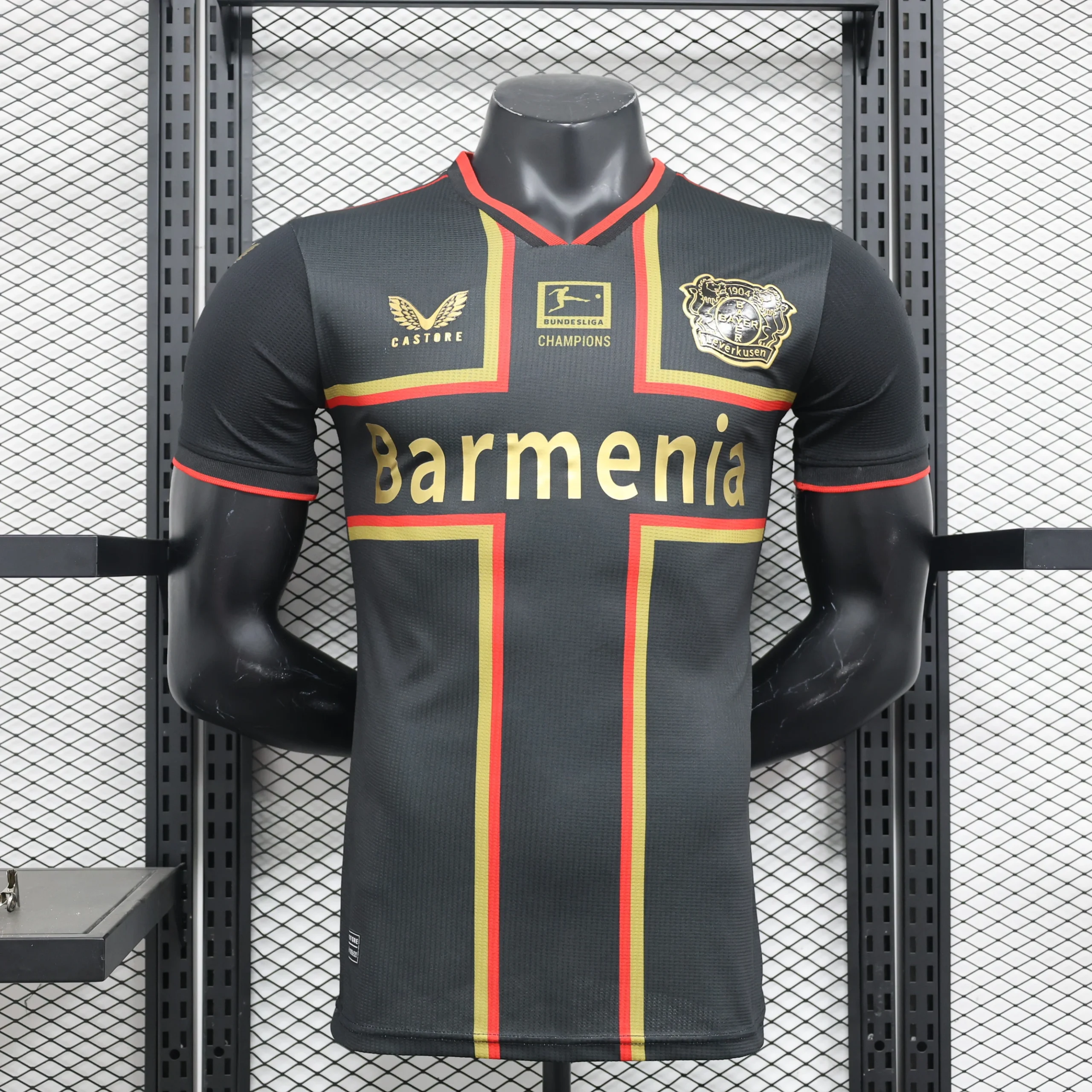 Bayer 04 Leverkusen Authentic Soccer Jersey Champions Special Edition Shirt 2024/25