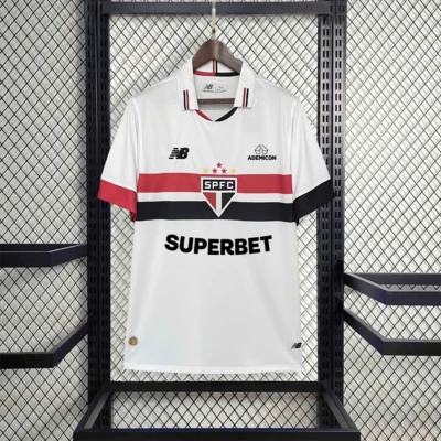 Sao Paulo FC Soccer Jersey Home Custom Shirt 2024