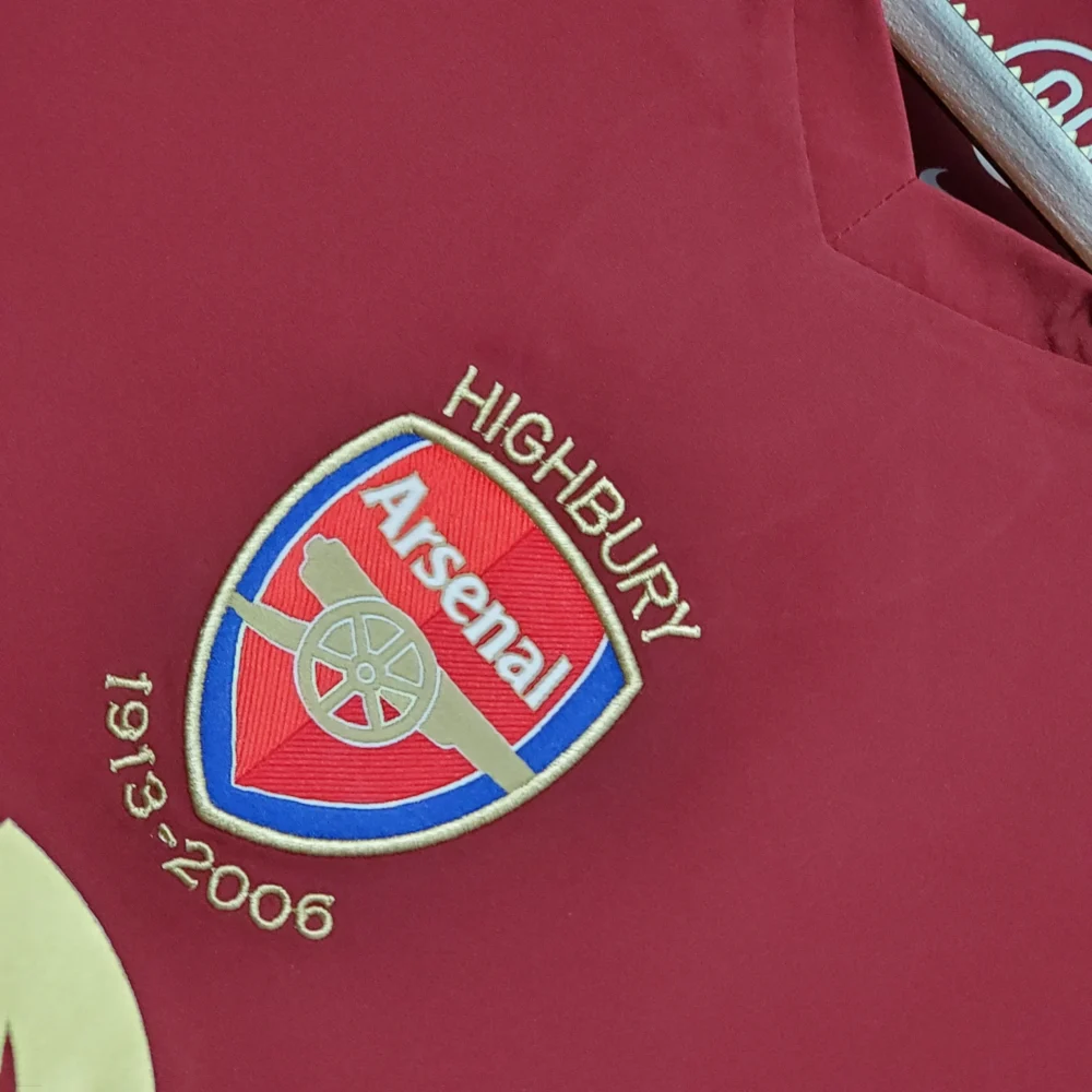 Henry#14 Arsenal Soccer Retro Jersey Home Custom Shirt 2005/06 - Image 6