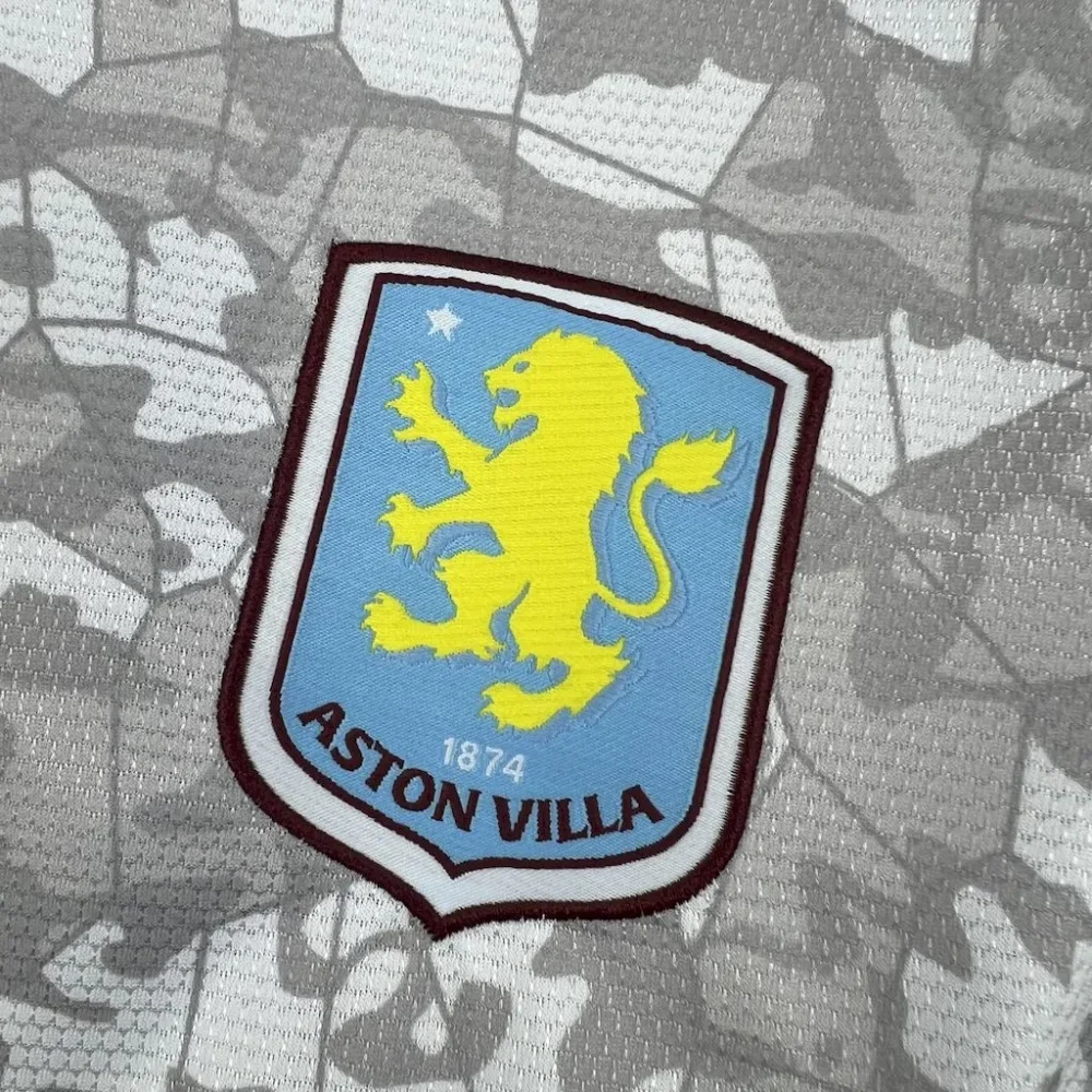 Aston Villa Football Jersey Third Away Custom Shirt 2025/26 - Image 3
