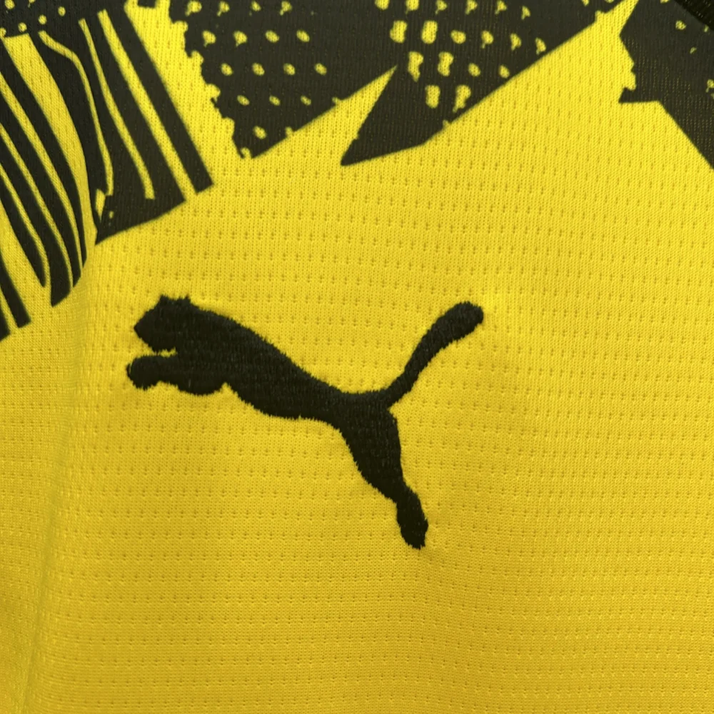 Borussia Dortmund Home Kids Kit Jersey+Shorts 2025/26 - Image 4