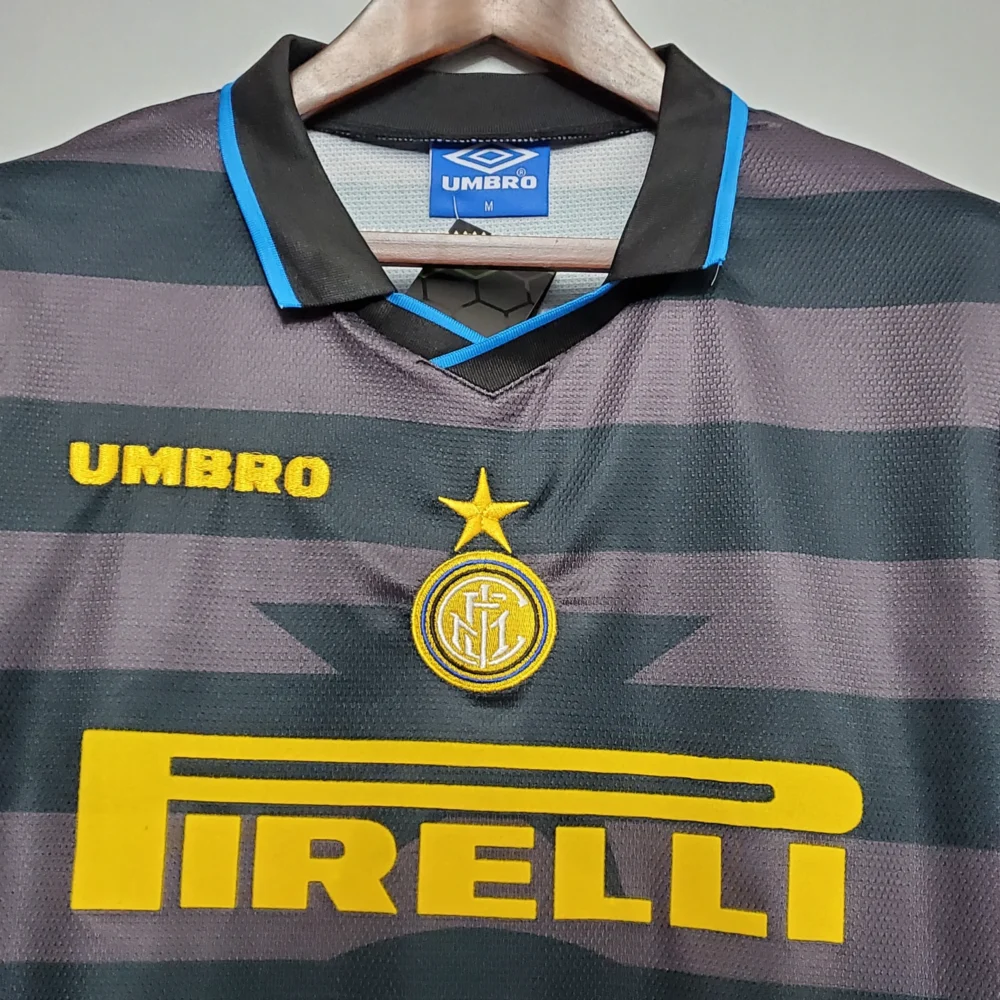 Inter Milan Jersey Custom Third Away Soccer Jersey 1997/98 - Image 3