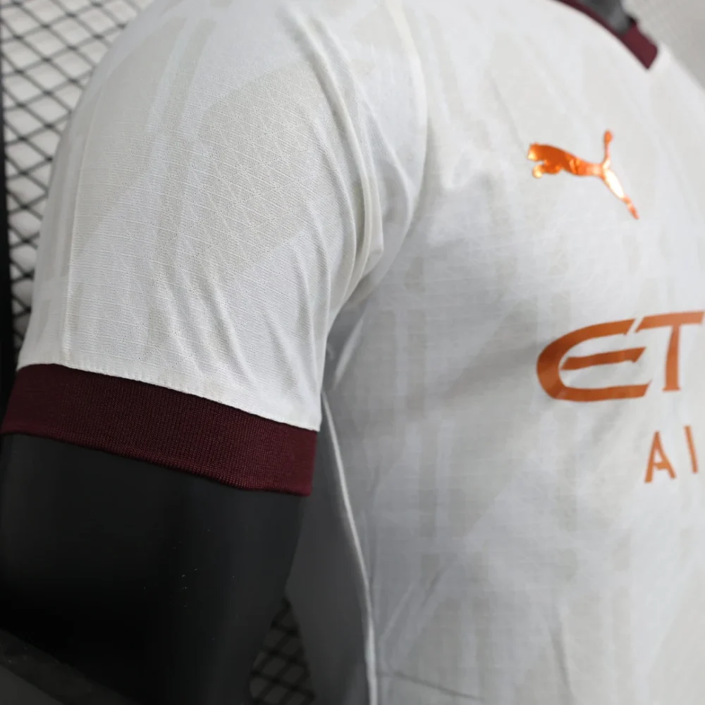 Manchester City Authentic Football Jersey Away Shirt 2023/24 - Image 6