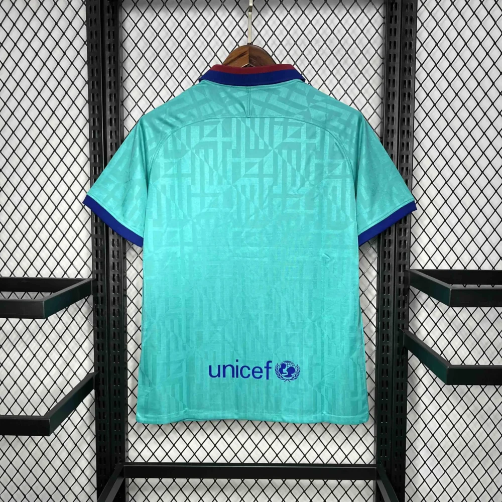 Barcelona Retro Jersey Third Away Soccer Shirt 2019/20 - Image 2