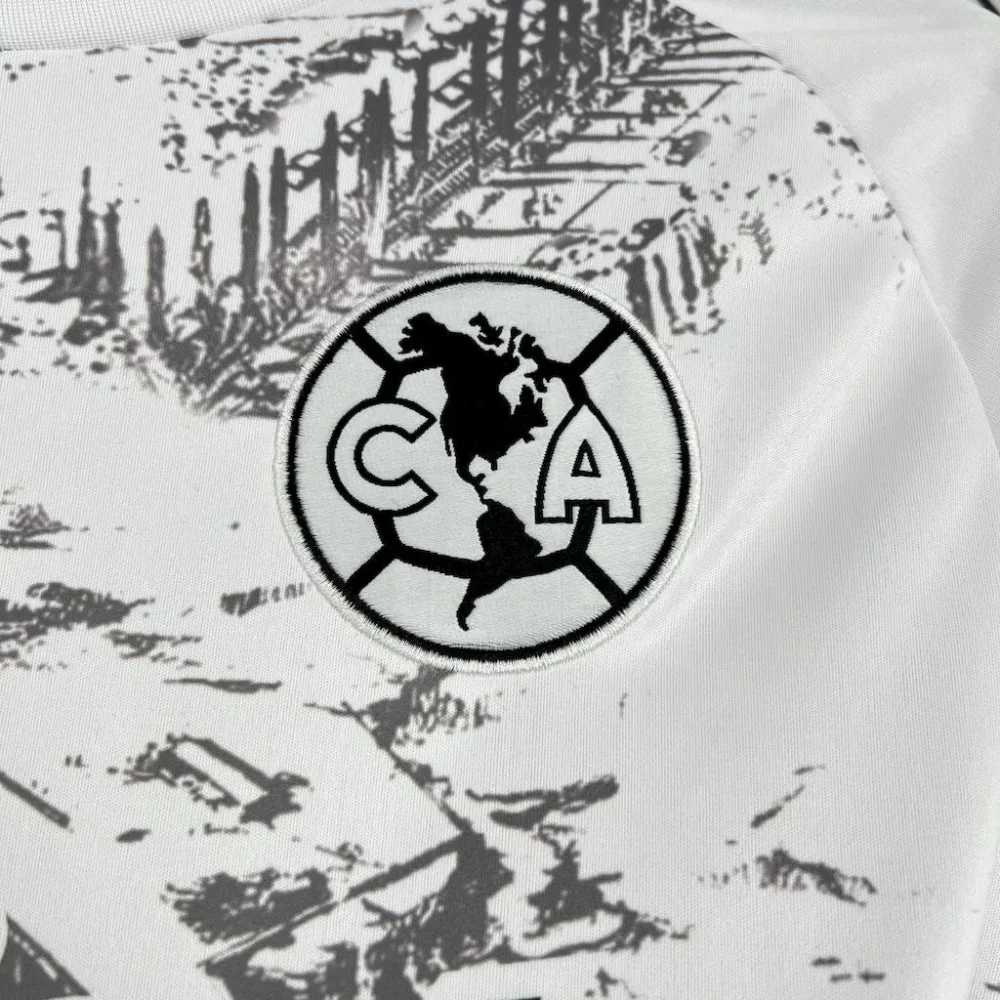 Club America Soccer Jersey Away Custom Shirt 2025/26 - Image 3