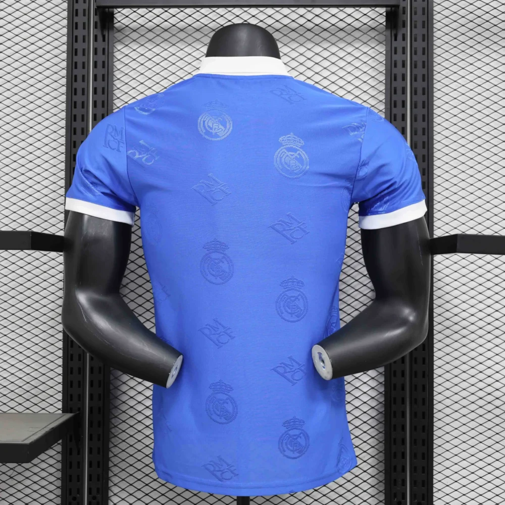Real Madrid Authentic Soccer Jersey Retro Style Special Edition Shirt 2025/26 - Image 2