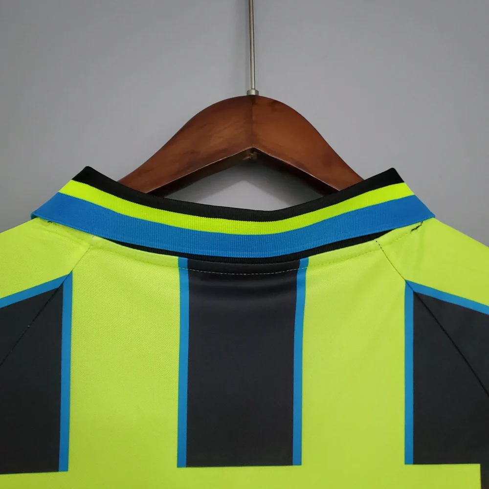 Manchester City Retro Away Football Jersey Shirt 1998/99 - Image 7