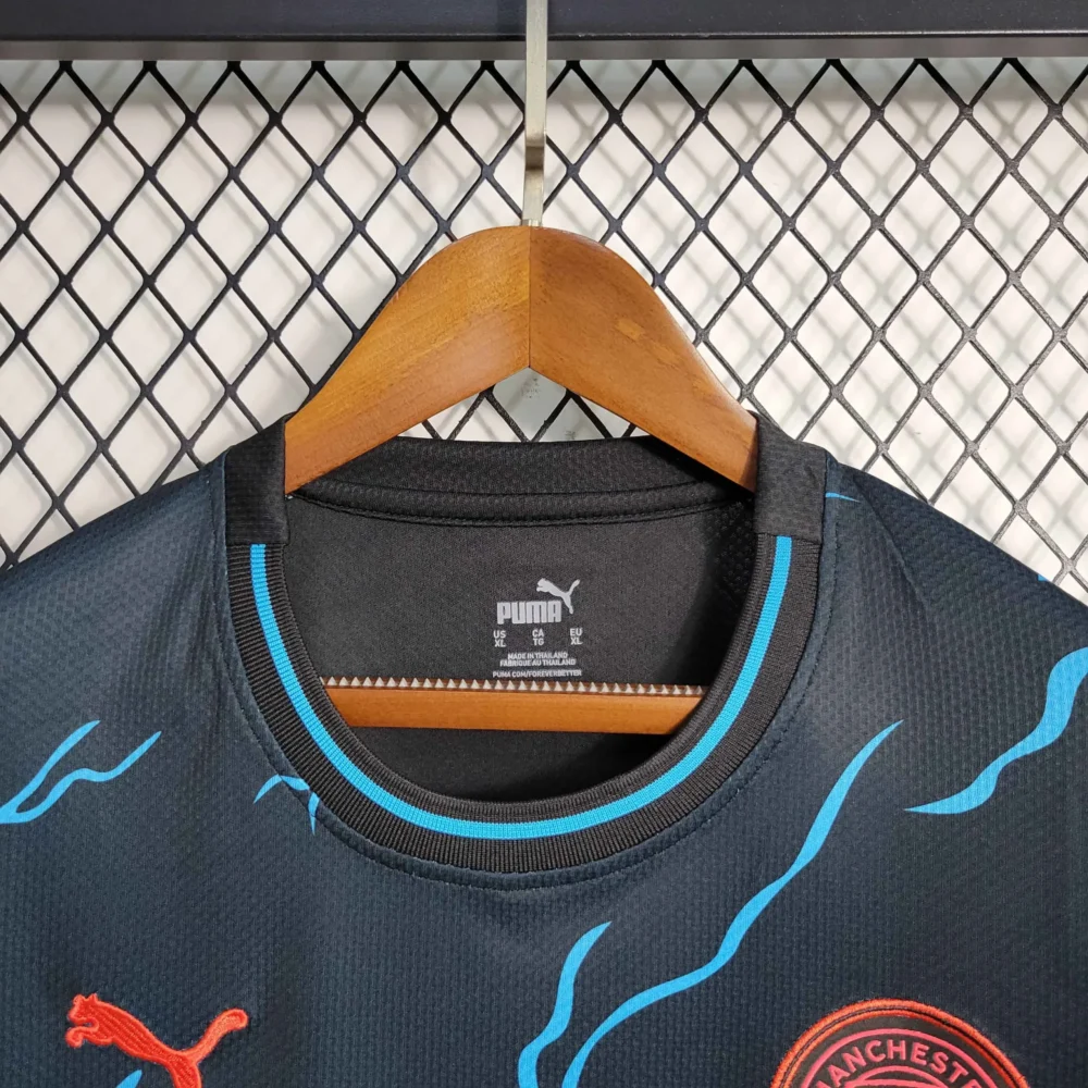 Manchester City Football Jersey Third Away Shirt 2023/24 - Image 7
