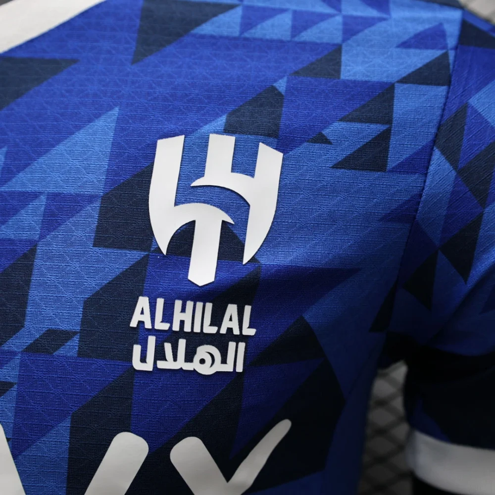 Al Hilal SFC Authentic Soccer Jersey Home Shirt 2024/25 - Image 4